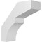 Ekena Millwork 3-in. W x 8-in. D x 8-in. H Monterey Architectural Grade PVC Knee Brace BRCP03X08X08MON - alternate 1